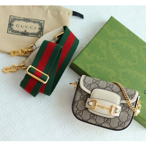 구찌 1955 홀스빗 스트랩 지갑