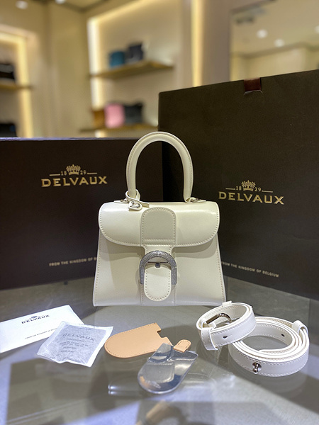 델보 브리앙 미니/PM (버클컬러 큐빅)