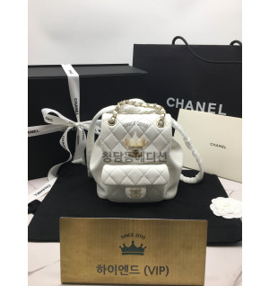 샤넬 22A 듀마 백팩 스몰 램스킨