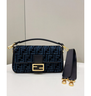 펜디 패브릭 바게트 백