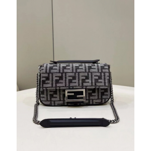 펜디 패브릭 바게트 체인백 