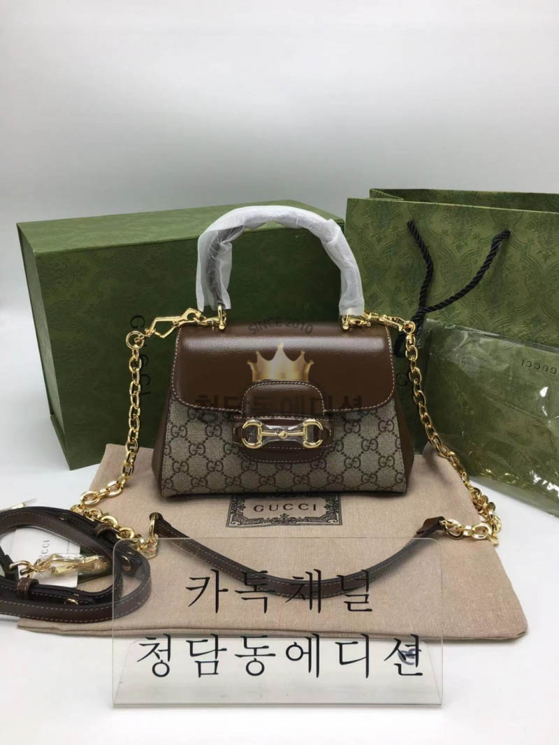 구찌 1955 홀스빗 탑핸들백 703848