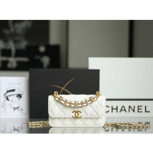 샤넬 22K CC더블 체인 WOC (하이엔드급)