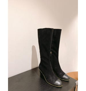 샤넬 롱 부츠