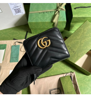 구찌 GG 마몬트 마틀라세 반지갑 474813