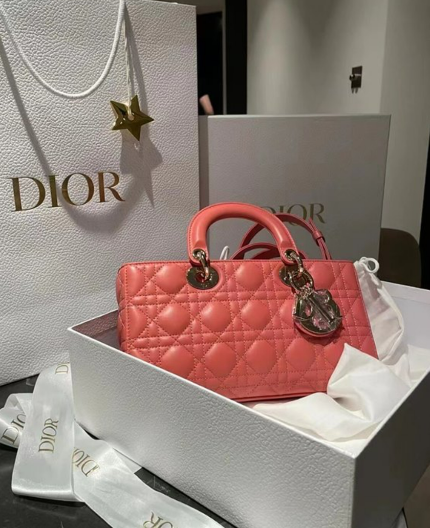 디올 CD-JOY 까나쥬 숄더백 미디움