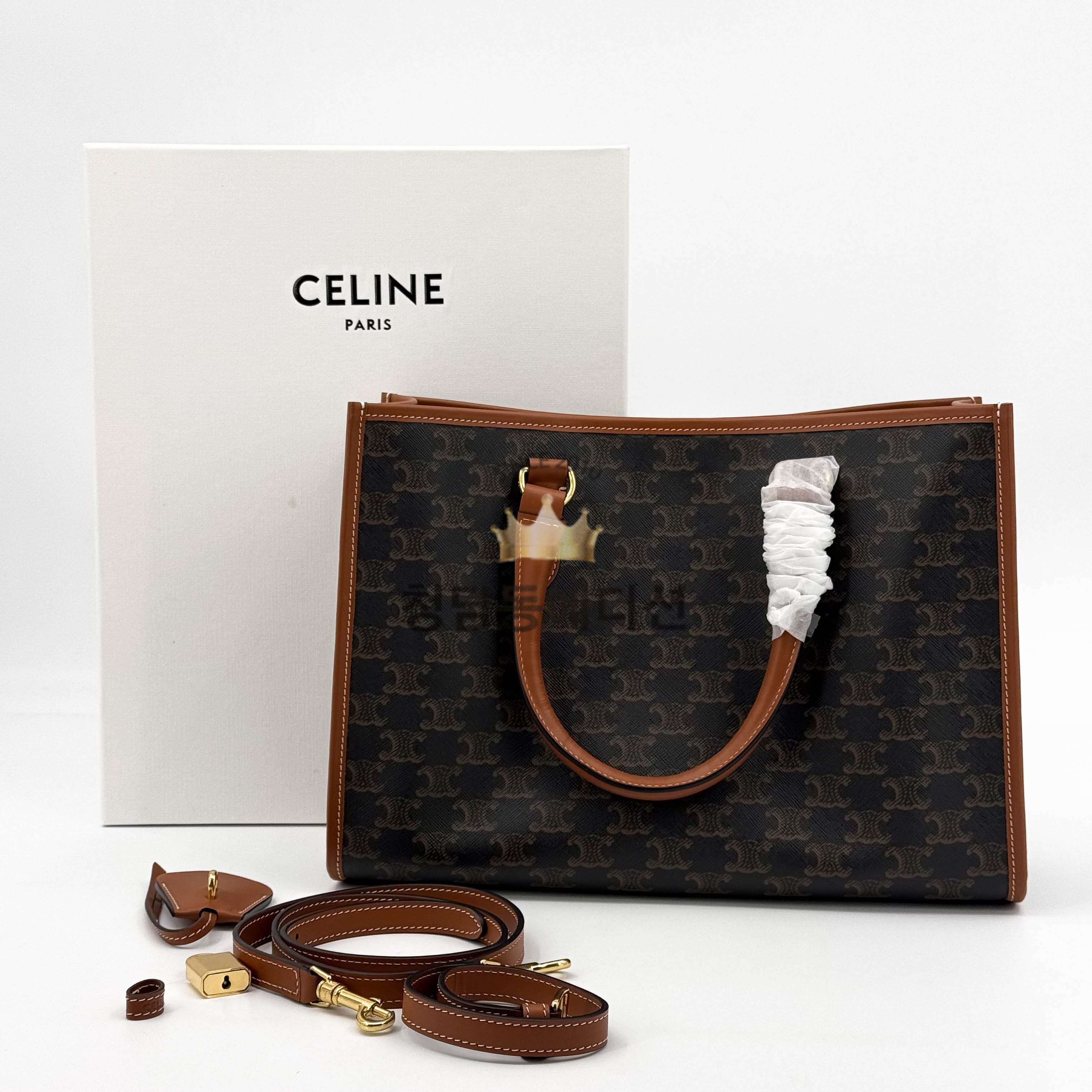 셀린느 카바스 미니 호리즌탈 토트백 199742