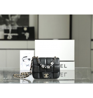 샤넬 23C 미니 램스킨 플랩 백