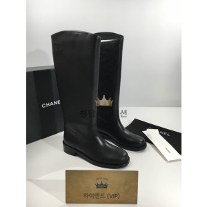 샤넬 cc로고 하이 부츠
