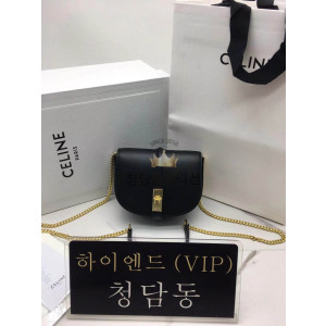 셀린느 스몰 16 WOC (컬러 블랙,탄(브라운))