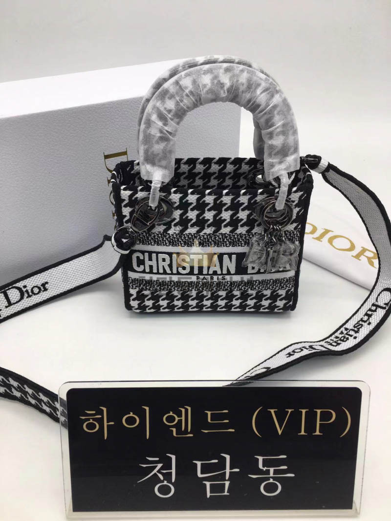 디올 레이디 D-Lite 미니 백