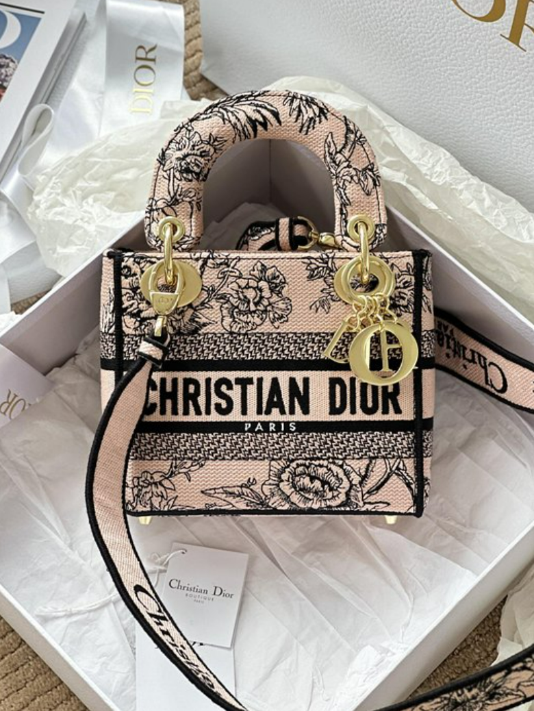 디올 레이디 D-Lite 미니 백