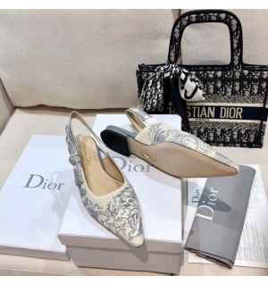 디올 j'a dior 슬링백 플랫 (내부각인 버전)