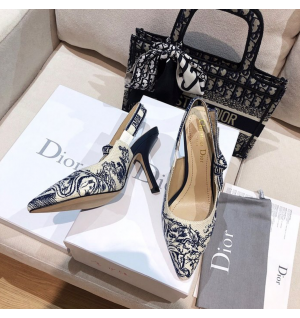디올 j'a dior 슬링백 하이 힐 (내부각인 버전)