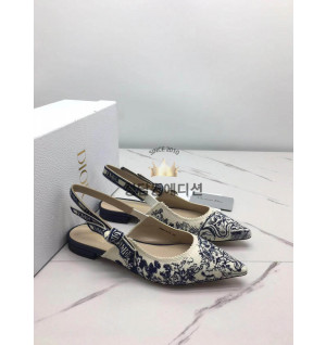 디올 j'a dior 슬링백 플랫 (내부각인 버전)