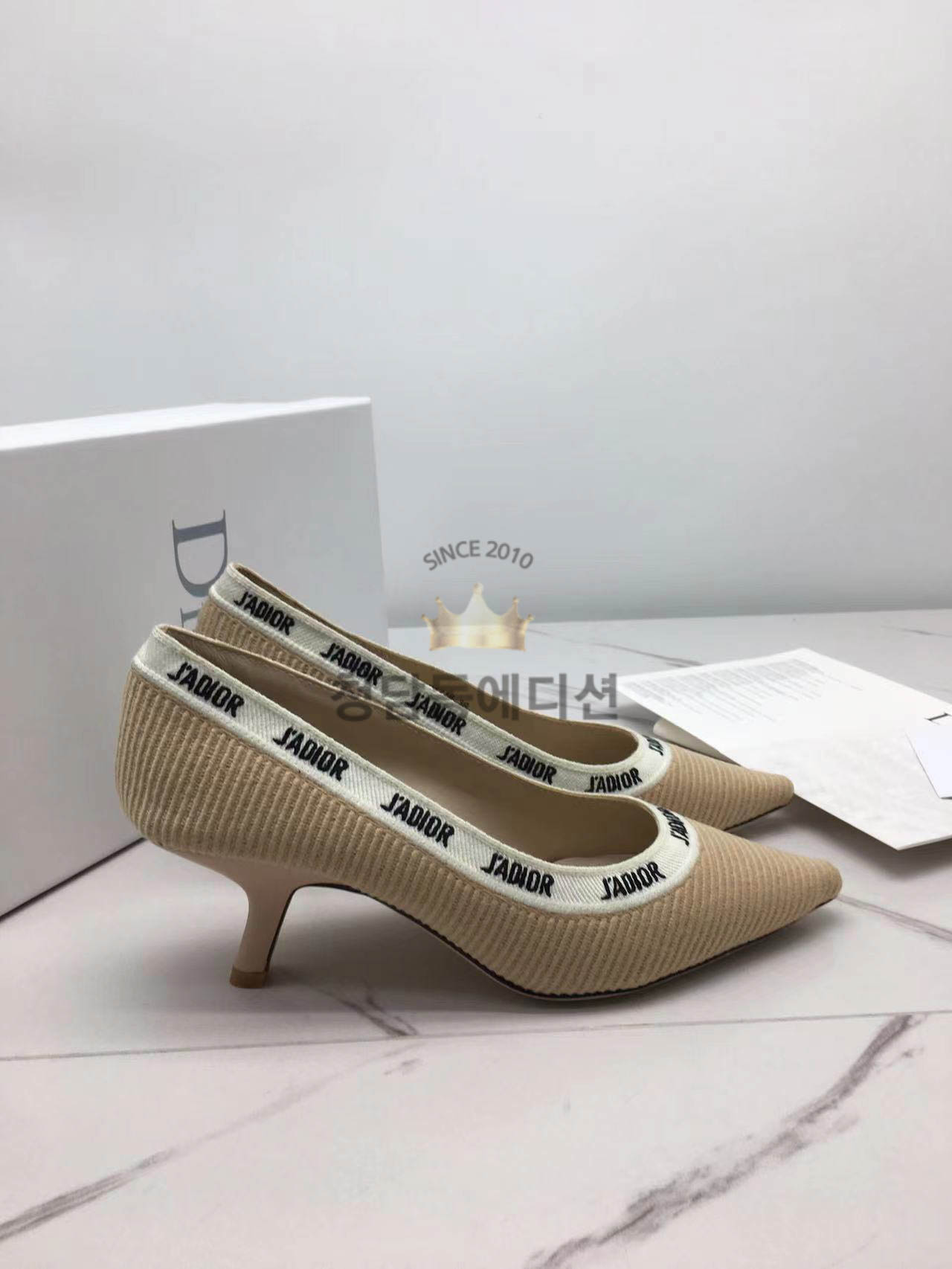 디올 j'a dior 펌프스 미들 힐