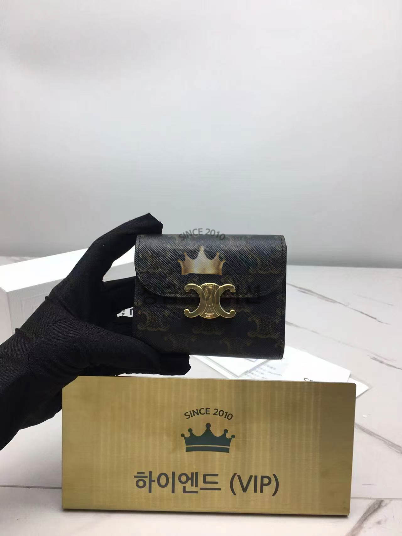 셀린느 트리오페 반지갑