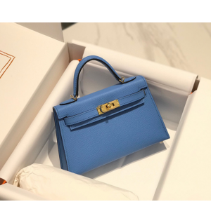 에르메스 미니 켈리 반수공 (가죽 앱송)