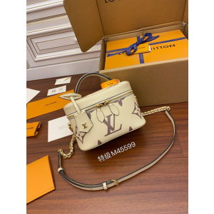 루이비통 바이컬러 앙프렝뜨 베니티백PM M45599