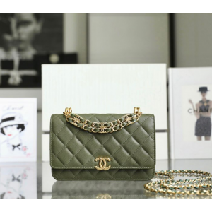 샤넬 22K 코코퍼스트 핸들 WOC