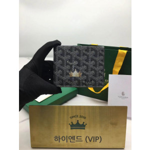 고야드 빅투와르 반지갑 (컬러 차콜 그레이)