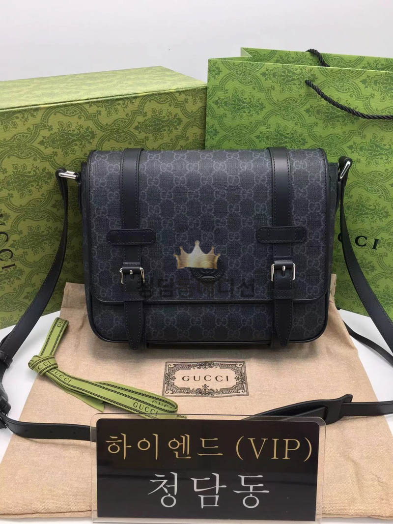 구찌 GG 수프림 메신저백 658542 (브라운,블랙 2COLOR)
