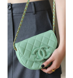 샤넬 23P CC로고 미니 메신저백