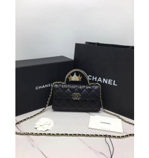 샤넬 23P CC로고 탑핸들 폰케이스 체인백 AP3238