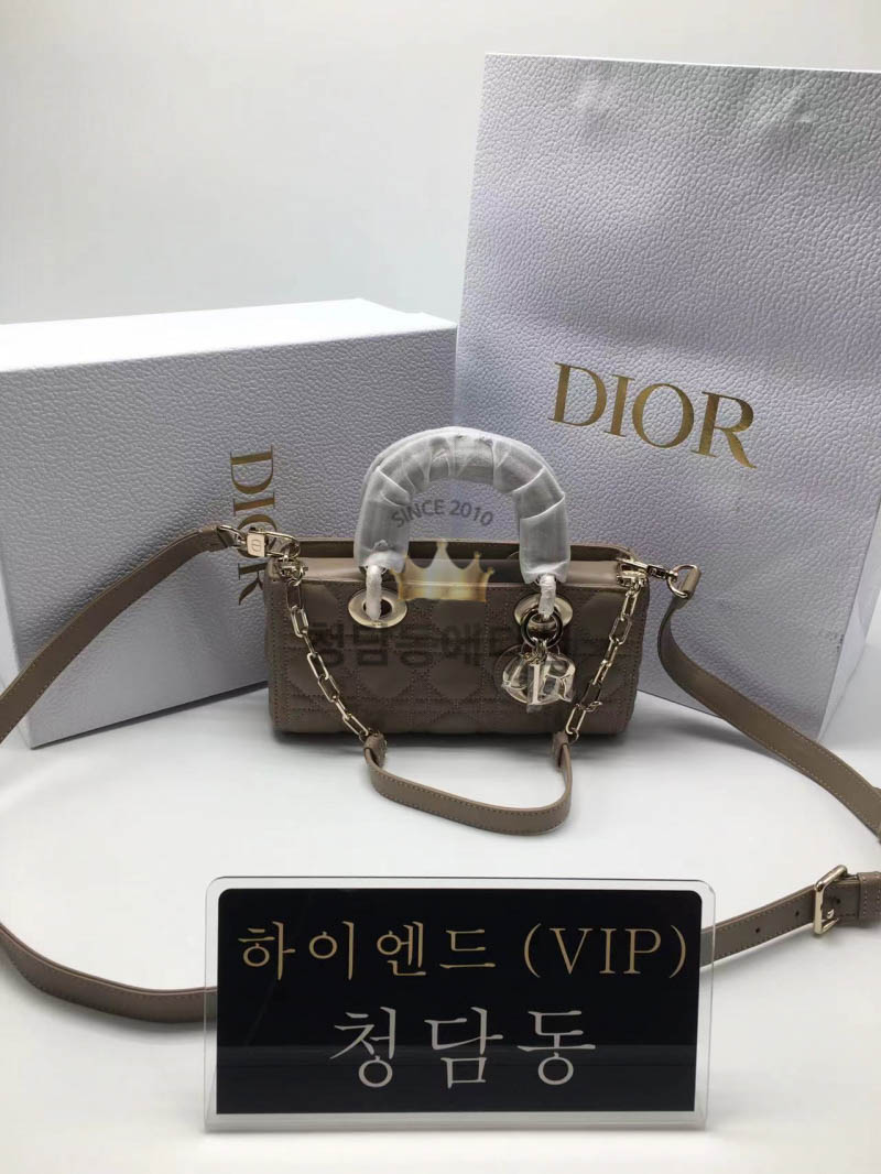 디올 CD D-JOY 까나쥬 숄더백 스몰