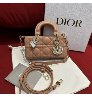 디올 CD D-JOY 까나쥬 숄더백 스몰