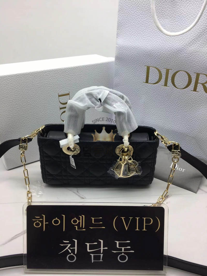 디올 CD D-JOY 까나쥬 숄더백 스몰