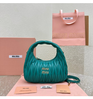 미우미우 MIU MIU 완더 마테라쎄 호보백 스몰