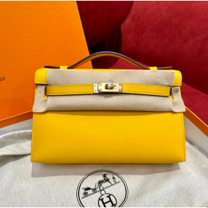 에르메스 미니 켈리 포쉐트 올수공 (가죽 스위프트)