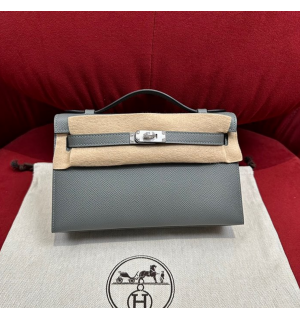 에르메스 미니 켈리 포쉐트 올수공 (가죽 앱송)