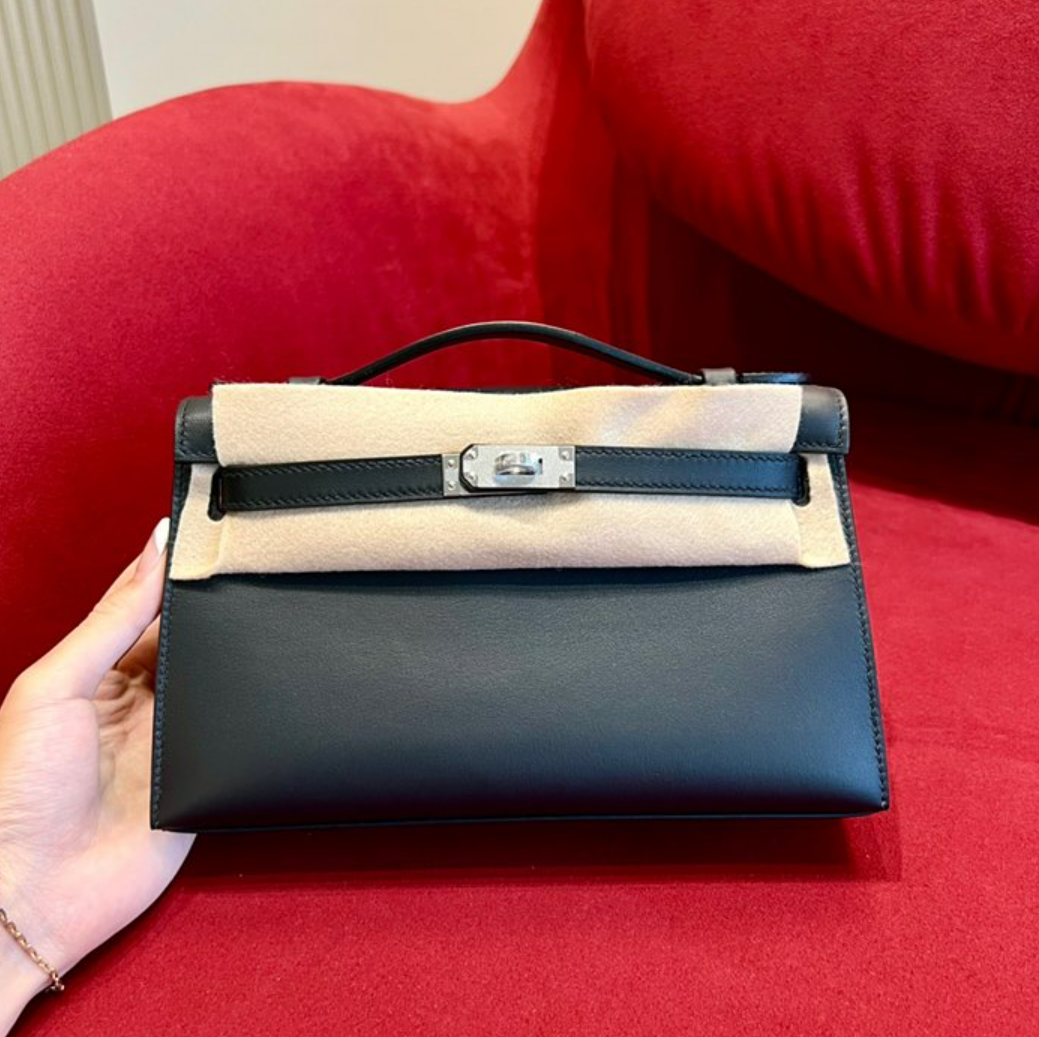 에르메스 미니 켈리 포쉐트 올수공 (가죽 스위프트)