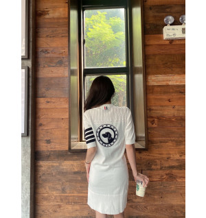 톰브라운 강아지 니트 원피스 (2color)