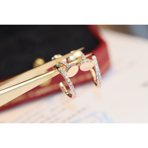 까르띠에 앵끌루 이어링 (도금) (2COLOR)