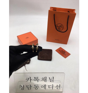 에르메스 샹달 이어링 도금 (2COLOR)