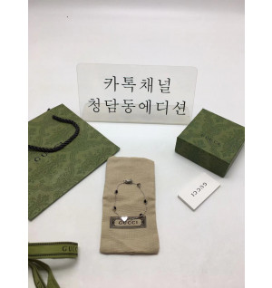 구찌 하트 브레이슬릿