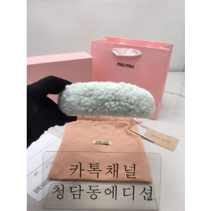 미우미우 시어링 머리띠 (6COLOR)