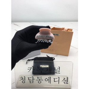 미우미우 집게 헤어핀 (3COLOR)