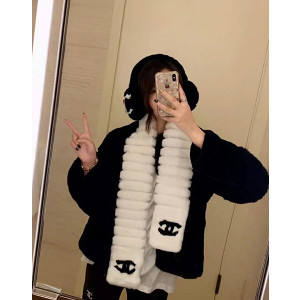 샤넬 앙고라 머플러 (2COLOR)