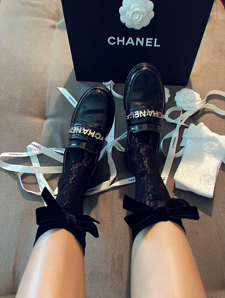 샤넬 레이스 삭스 (2COLOR)