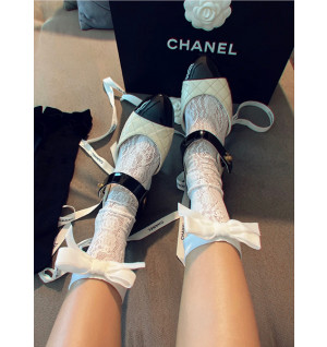 샤넬 레이스 삭스 (2COLOR)