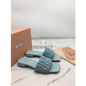 미우미우 마테라쎄 슬리퍼 (5COLOR)