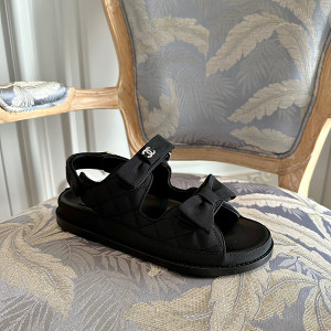 샤넬 벨크로 샌들 (2COLOR)