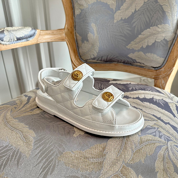 샤넬 벨크로 샌들 (2COLOR)