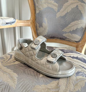 샤넬 벨크로 샌들