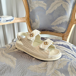 샤넬 벨크로 샌들 (2COLOR)