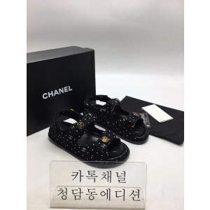 샤넬 벨크로 샌들